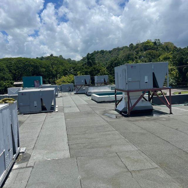 Rooftop condensers