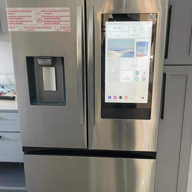 Fridge installation